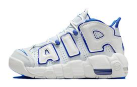 Nike Air More Uptempo Summit White Racer Blue GS FN4857-100 36