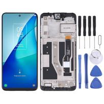 TFT LCD ekranas TCL 20L / 20L+ / 20 Lite / 20S T774H T774B T775H T775B skaitmenizatorius pilnas mazgas su rėmu