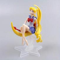 15CM Anime Jūreivė Mėnulis PVC Lėlė Mergaičių Žaislas Torto Papuošimas Veiksmo Figūrėlės Modelis Automobilio Ornamentas Vaikų Gimimo Datos Dovana Lėlė