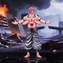 JJK Sukuna veiksmo anime figūrėlė Kolekcionuojamos figūrėlės Vitrinos detalės Anime figūrėlės Kalėdinės dovanos Puikiai tinka kasdieniam naudojimui įvairiaspalvis