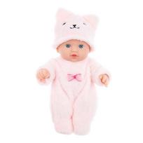 8 Inch 20CM Adorable Reborn Doll featuring Plush Bear Pajamas Water Resistant Vinyl Reborn Doll Excellent Birth Date plus Holiday Gifts designed for rožinė
