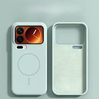 For Xiaomi Mi 17 Pro Max Phone Case Hard Silicone Skin Magnetic Wireless Charging Protective Cover for Xiaomi 15 17Pro Max Shell Xiaomi 17
