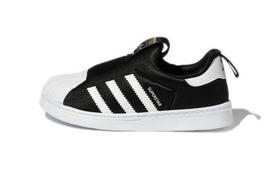 Adidas Superstar 360 Core Black Cloud White Gold Metallic PS GX3231 30.5