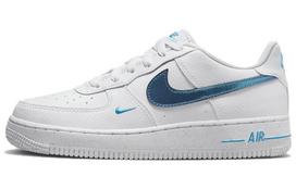 Nike Air Force 1 Impact Next Nature Balti Mėlyni Žaibo Mėlyni Žaibo GS FD0677-100 36.5