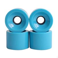 Skateboard Wheels Set - 4 Pack for Longboard Upkeep Multi
