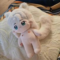 Genshin Impact Attribute 20cm Albedo Cotton Stuffed Dolls Adorable Plush Puppet Playthings designed for Children Adults Collectible Cos Model Gifts no skeleton
