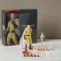 NAUJAUSIAS Sandėlyje Kaiyodo Revoltech Amazing Yamaguchi Vienas Smūgis Žmogus Saitama Anime Veiksmo Figūrėlės Ko Modelio Kolekcija Žaislai Vaikų Dovanos with box