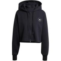 adidas by Stella McCartney Trumpas su užtrauktuku Hoodie Juodas Moteriškas JD8107 XL