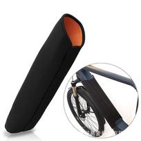 Waterproof E-Bike Dust Sleeve Insulation Protector Electric Bike Battery Wrap  Bicycle Frame Black