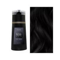 Nova 3-in-1 Hair Coloring Shampoo Oil Control Fluffy Refreshing Hair Dye Quick Dizzy Hair Coloring Shampoo Hair Care Products juoda