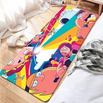 Šeimos G-Guy P-Peter Griffin Durų kilimėlis Nordic stiliaus Miegamojo Svetainės Durų kilimėlis Namų Balkono Neslystantis Alfombra 50x80cm