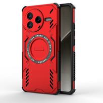 For Xiaomi Poco F7 Pro Case Magnetic Armor Back Cover for Ultra Camera Protection Wireless Charging Case Xiaomi Poco F7 Pro