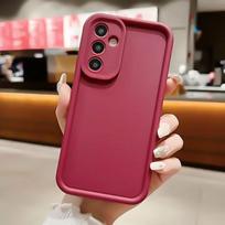 Skystas silikoninis dėklas, skirtas Samsung A55 5G A25 A15 A54 A34 A24 A14 A53 A33 A52 A13 A23 A16 A26 A36 A56 Matinis, atsparus smūgiams telefono dėklas A14 5G-14 4G