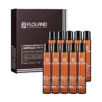 Floland Professional Premium Šilko Keratino Ampulė Labai Pažeistiems Plaukams 10X13Ml