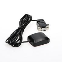 Quescan RS232 GPS imtuvas NMEA0183 Antena DB9 moteriška jungtis 4800 9600 bitų/s 1-10Hz, 9 kontaktas yra 5V 4800 Baud rate