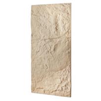 3D sienų plokštės 4 vnt. pakuotė 48x24'' PU akmens išvaizdos 32 kv. pėdų padengimas Akmens geltonos