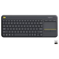 Logitech K400Plus Wireless Keyboard Touch Android Smart TV Computer Laptop Office Keyboard with Wireless 2.4G Receiver juoda