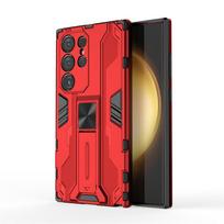 For Samsung Galaxy S24 Ultra 5G Case Car Magnetic Stand Shockproof Armor Phone Case For Samsung S24 + Plus S 24 Ultra Back Cover For Galaxy S24