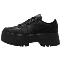Jordan Air Jordan 1 Odiniai žemi kasdieniai batai Moteriški Juodi HF3184-001 40.5