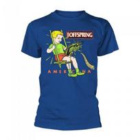 The Offspring Unisex Adult Americana T-Shirt S juoda