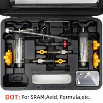 JAGWIRE Elite Bleed Kit Mineral Oil/DOT Oil Injection Tool Bicycle Hydraulic Disc Brake Oil Change Tool ELITE DOT