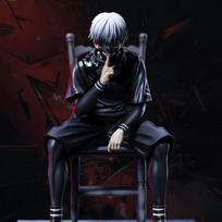 Kaneki Ken figūrėlės Tokyo Ghoul figūrėlė Anime aksesuarai Statulėlė PVC Dvi galvos modeliai Kolekcinė statulėlė Žaislai Mergaičių gimtadienio dovanos