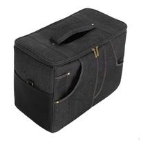 Gitara amplifier dėklas, Sandėliavimo krepšys, Garsiakalbio transportavimo dėklas su amortizuojančiu pamušalu ir neslystantis Blue 40x30x18cm gray