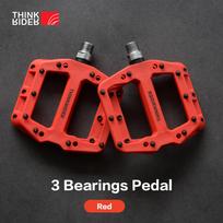 ThinkRider Flat Bike Pedals MTB Road 3 Sealed Bearings Bicycle Pedals Mountain Pedals Wide Platform Bicicleta Accessories