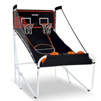 Foldable Indoor Double Shot Basketball Arcade Game 2 Player 5 Balls