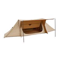 Lightweight Hot Tent with Stove Jack & 2 Tarp Poles 2 Persons Camping