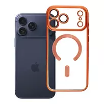 OEM Electro Mag Cover phone case with MagSafe support for iPhone 17 Pro Max, orange