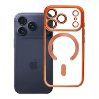 OEM Electro Mag Cover phone case with MagSafe support for iPhone 17 Pro, orange