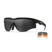 Akiniai Wiley X Rogue Comm Clear, Smoke Grey, Light Rust, Matte Black