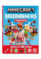 Minecraft. Raudonakmenis. Lipdukų knyga