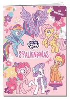 My Little Pony. Spalvinimas su lipdukais