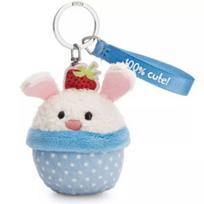 Nici: Muffin triušio pliušinis raktų pakabukas – 7 cm