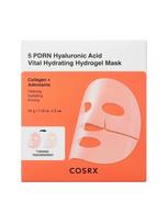 COSRX Gelinė lakštinė veido kaukė su hialurono rūgštimi 5 PDRN HYALURONIC ACID VITAL HYDRATING HYDROGEL MASK, 3x34 g