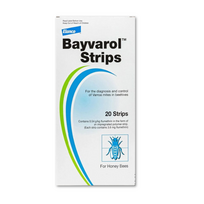 BAYVAROL, avilio juostelės nuo erkių bitėms N20