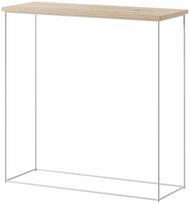 Konsolinis staliukas ADRK Milan CT-MIL-W-A, artisan oak, 30 cm x 80 cm x 80 cm