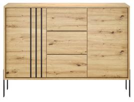 Komoda ADRK Nexo, artisan oak, 87 cm x 138 cm x 40 cm