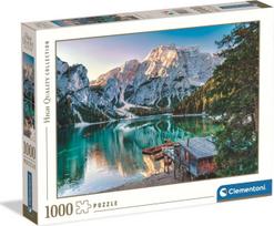 Dėlionė Clementoni Emerald Lake Braies 39887, 50 cm x 69 cm, 1000 vnt., įvairių spalvų