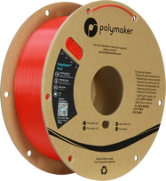 Polimaker PolySonic High Speed PLA PRO plastikas 1kg 1.75mm - Red