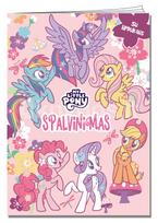 My Little Pony. Spalvinimas su lipdukais