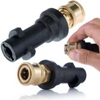 Pakaitinė dalis slėgio plovyklos adapteris Kärcher K2–K7 – Greita jungtis 1/4'', Žalvaris, Max 2000 PSI