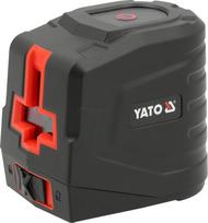 YATO kryžminis lazeris, max 25 m, ±1,5 mm / 5 m, žalios spalvos spindulys