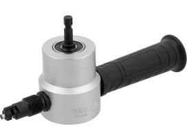 Yato skardos žirklės su akumuliatoriniu gręžtuvu, max 1,8 mm