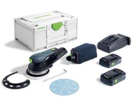 Festool akumuliatorinis ekscentrinis šlifuoklis ETSC 2 125 4,0 I-Plus