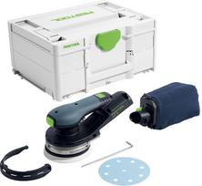 Festool akumuliatorinis ekscentrinis šlifuoklis ETSC 2 125-Basic, be akumuliatoriaus ir įkroviklio