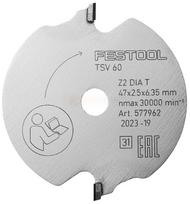 Festool priešpjovos pjovimo diskas WOOD FINE CUT SPECIAL DIA 47x2,5x6,35 T2
