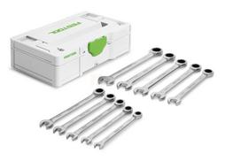Festool žiedinių veržliarakčių rinkinys SYS3 S 76-RRS-Set